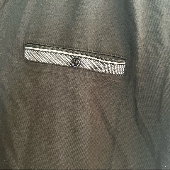 Mens Dark Green Cactus Man Polo Large - Picture 8 of 9